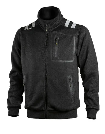 Knitted jacket 4368+, black 2XL, Dimex