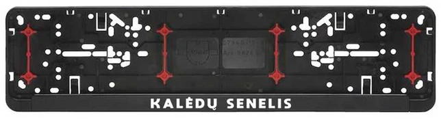Automobilio numerių rėmelis "Kalėdų senelis"