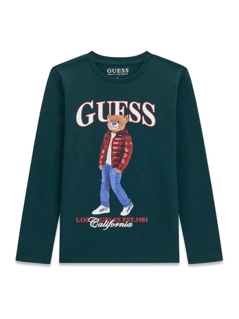 Guess Palaidinė L6BI11 K5732 Žalia Regular Fit