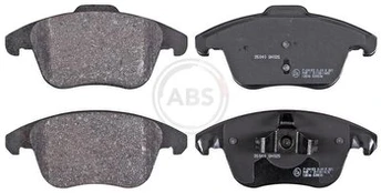 Stabdžių trinkelių rinkinys, diskinis stabdys A.B.S. 35040