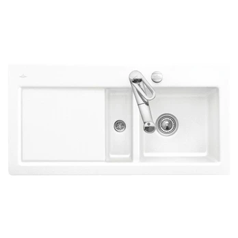 Keramikinė plautuvė Villeroy & Boch Subway 60 Balta blizgi