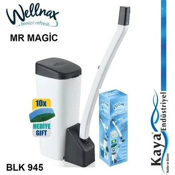Tualeto šepetys Mr Magic su valymo kempynėlėmis