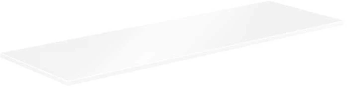 Mexen Uni vonios spintelės stalviršis, 150 cm, Baltas matt