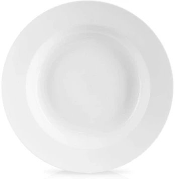 Porcelianinė vakarienė lėkštė 24,5 cm, 350 ml