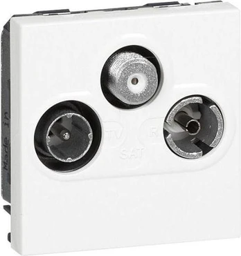 Legrand RTL-SAT lizdas, galutinis baltas