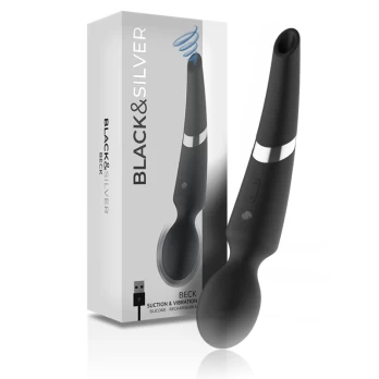 Black&Silver Beck Suction & Vibration