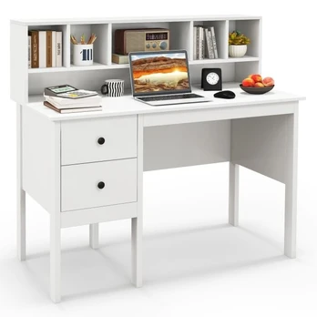 Bonideco Select Rašomasis stalas 120x60x110cm., baltos spalvos