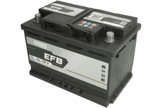 Akumuliatorius ENRG ENRG570500076 12V 70Ah 760A D+