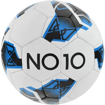 Futbolo kamuolys NO10 Master balta ir-mėlyna (4)