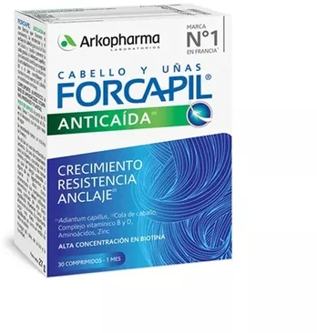 Arkopharma Forcapil nuo plaukų slinkimo 30 tablečių