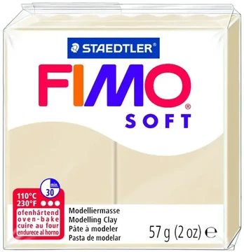 Modelinas FIMO SOFT, 57 g, smėlio sp.