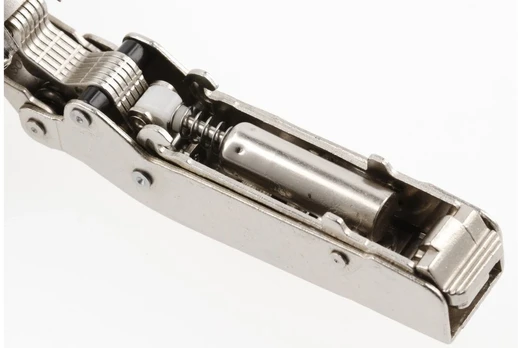 GTV SILENTO PRO overlay hinge, alu frame, soft-close, prow H=0, 3D, polybag, clip-on, non-