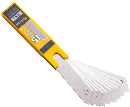 Pjaustytuvas 9 mm 10 vnt. ašmenų galvutė Deli Tools EDL-DP092 (sidabrinis)
