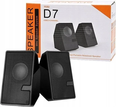 Vega kompiuterio kolonėlės STERO Juodas SPEAKERS PC D7>