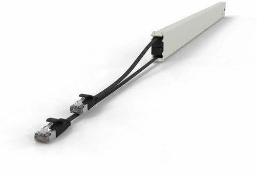 PATCHBOX CONE46STPBK kabelis sieciowy Juodas 2,5 m Cat6a U/FTP (STP)