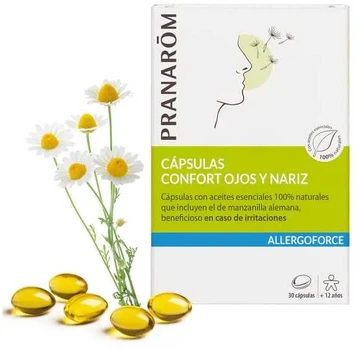 Pranarom Comfort Eyes And Nose 30 Capsules