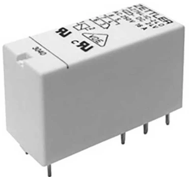 Zettler Electronics 24VDC 16A-250VAC RELÆ 1 VEKSLER