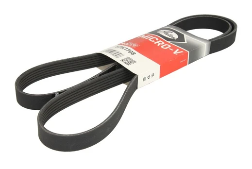 V formos rumbuoti diržai GATES 6PK1708