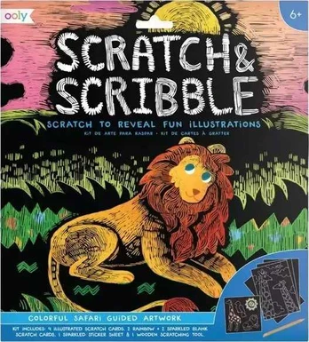 Kolorowe Baloniki komentaras „Safari Scratch“