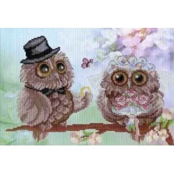 Owl Wedding SRK-323 siuvinėjimo rinkinys iš MP Studija