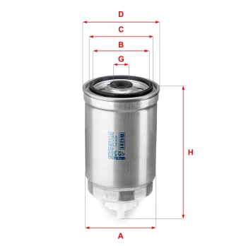 Degalų filtras SOFIMA S6120NR