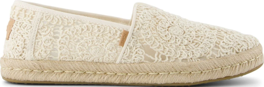 TOMS NATURAL CROCHET LACE 10021941 Natural - 37,5