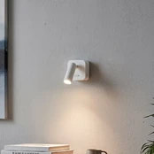 Ideal Lux Sieninis šviestuvas BEAN_SQUARE_AP_BIANCO kaina