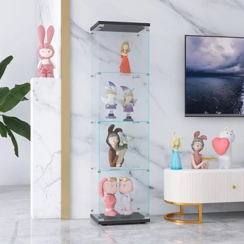 Vitrina, 164 * 41 * 36 cm, juoda