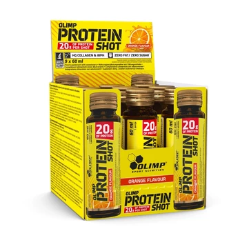 Olimp Protein Shot 9 x 60ml skonis - Apelsinų
