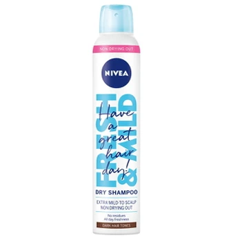 Sausas šampūnas tamsiaplaukėms Nivea Fresh Revive, 200 ml