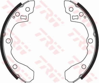 TRW GS8692 Brake shoe set
