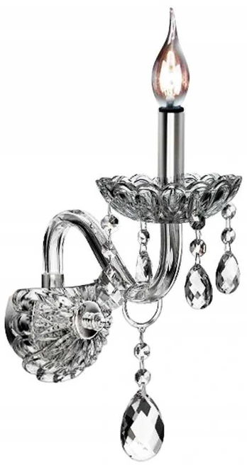 Sieninis šviestuvas „Crystal Lamp Sconce 300755“