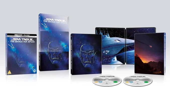 STAR TREK III: THE SEARCH FOR SPOCK STEELBOOK (2-DISC LTD EDIT)