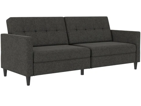 Dvivietė sofa-lova Dorel Home Hartford, pilka