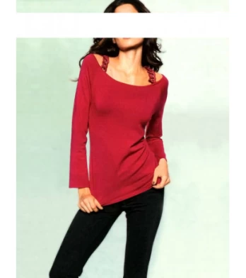 Pullover m. Ketten megztinis