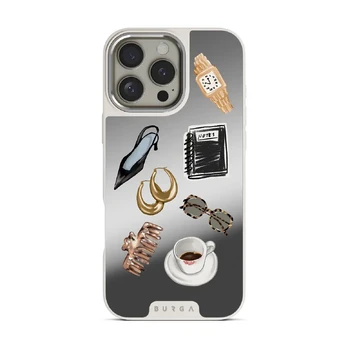 Boss Babe - iPhone 16 Pro Max Case, Elite Mirror Light (MagSafe) / Silver
