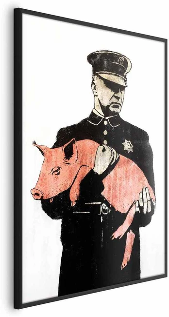 Artgeist Plakatas - Police Pig