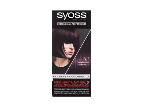 Plaukų dažai Syoss -, dark violet sp., Dark Violet 3-3