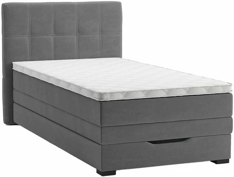 Lova Continental bed JEEP 90x200cm, pilkas