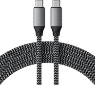 USB kabelis Satechi USB-C - USB-C 2 m Juodas (ST-TCC2MM) kaina