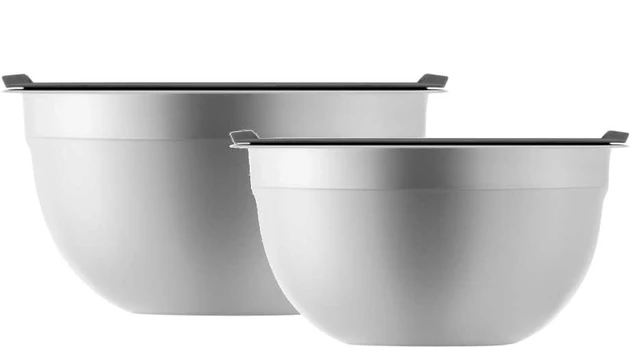 Rinkinys misek kuchennych Minestrone 4-elementowy juoda AMBITION