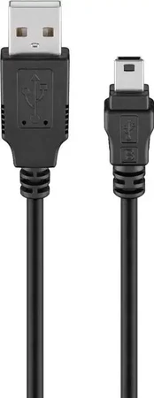 93623 USB 2.0 Hi-Speed cable, 1.5 m Black