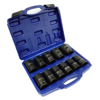 Galvučių smūginių 1" rinkinys 11vnt 17-41mm