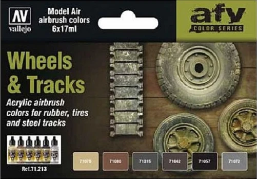 71213 AFV Color Series Wheels and Tracks 6 x 17 ml