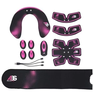 Masažuoklis HMS ABS Master Pro, 0.3 kg, juoda/rožinė