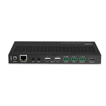 Lindy 4K30 HDMI & USB over IP Decoder Multicast & Videowall