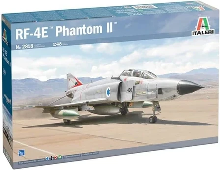 Modelio rinkinys Italeri Rf-4e Phantom Ii 1:48