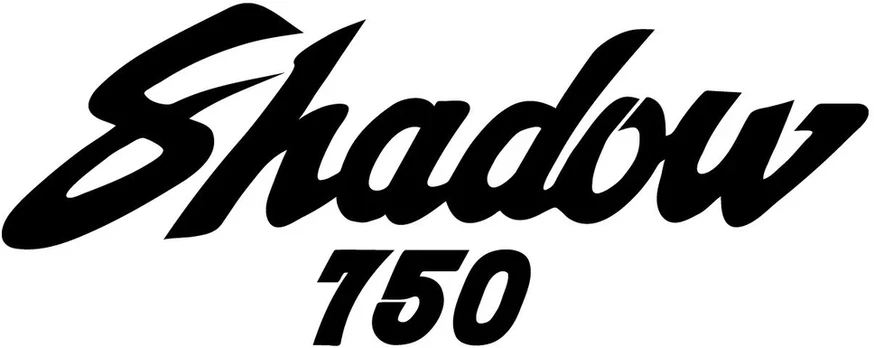 Honda shadow 750 motociklo lipdukai
