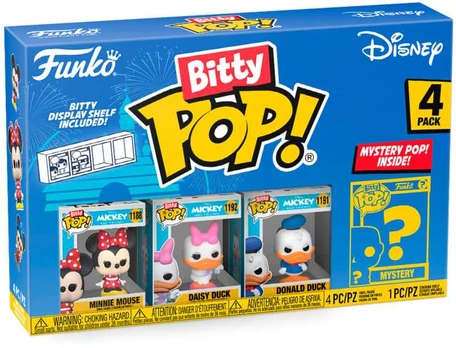 Funko Blister 4 figures Bitty POP Disney Minnie