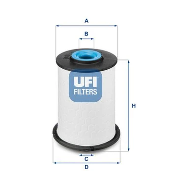 Kuro filtras UFI 26.033.00